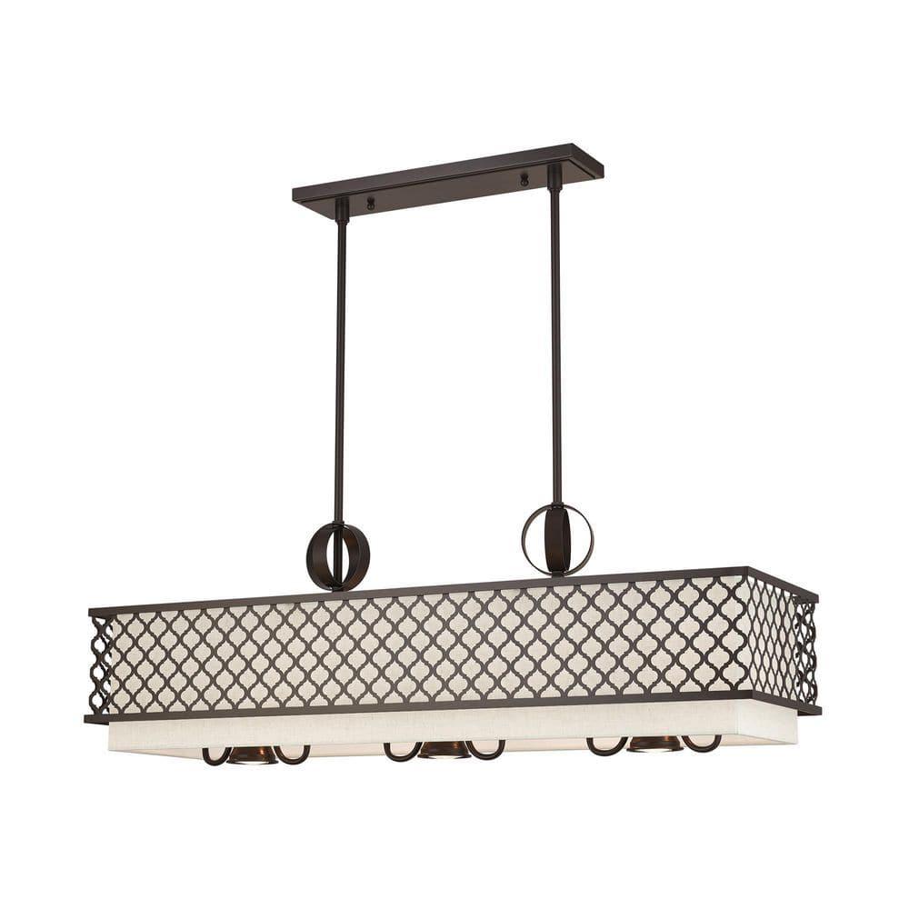 9 - Light Square / Rectangle Chandelier