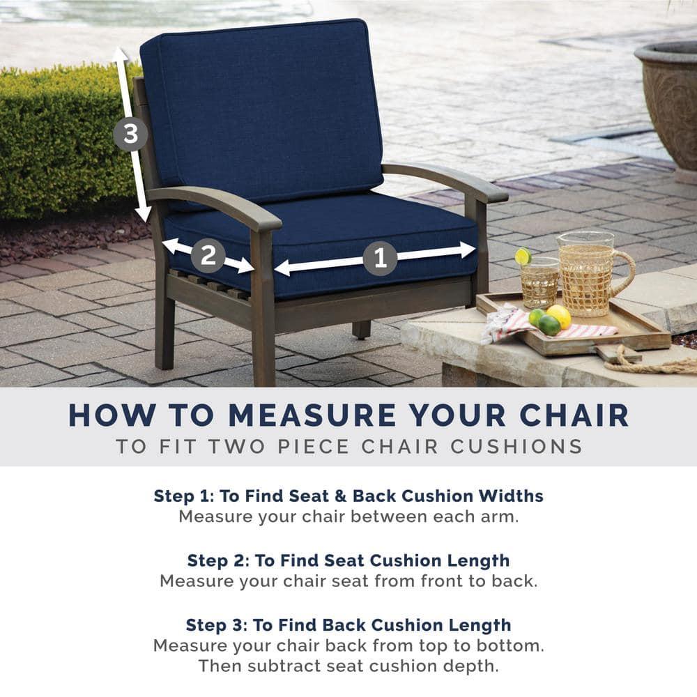 ARDEN Outdoor Chaise Lounge Cushion