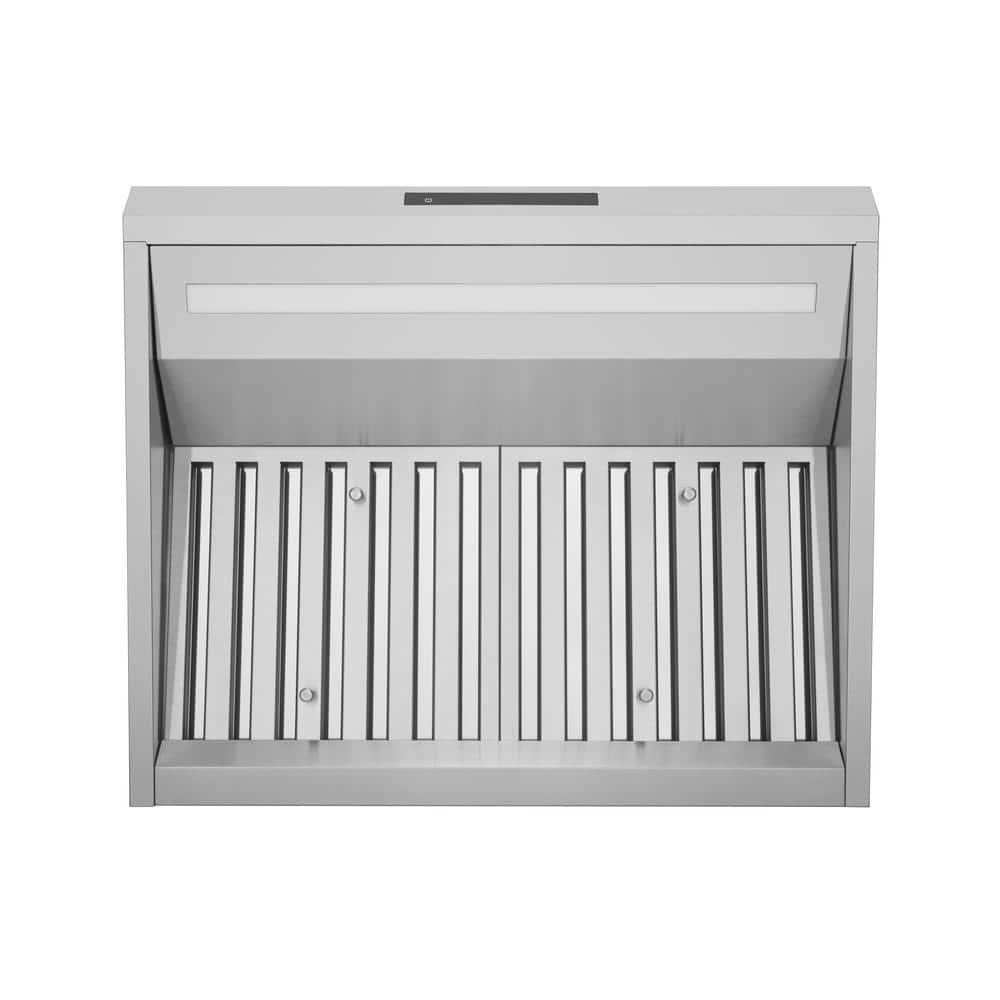 30" 540 CFM Versatile Under Cabinet or Wall Mounted Range Hood in Stainless Steel with Smart Feature