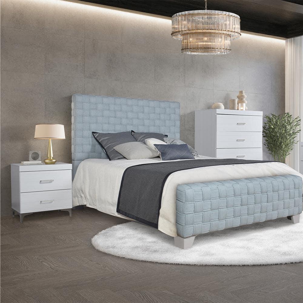 Saree Upholstered Standard Bed