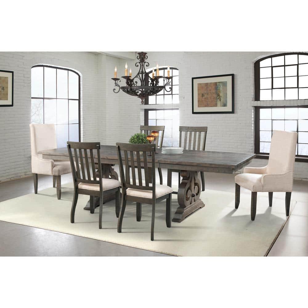 Picket House Furnishings Stanford Dining Table in Dark Ash