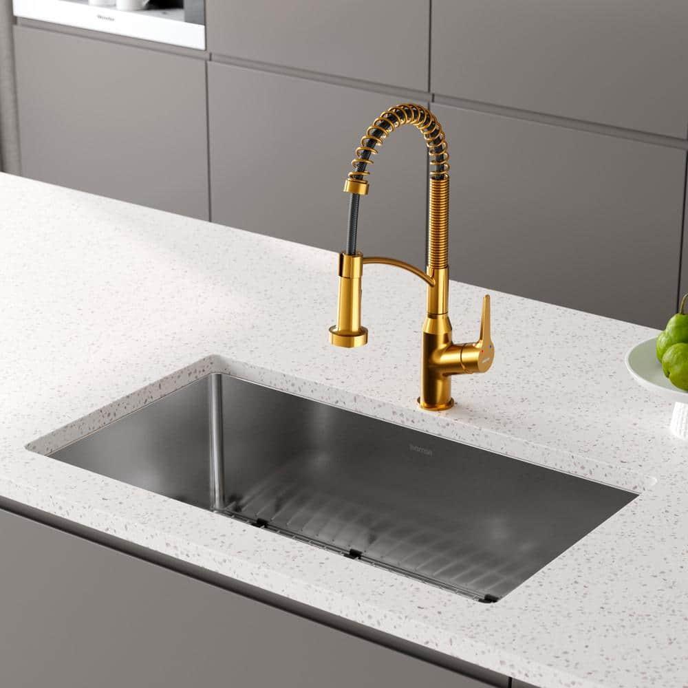 Karran Scottsdale Single-Handle Pull-Down Sprayer Kitchen Faucet