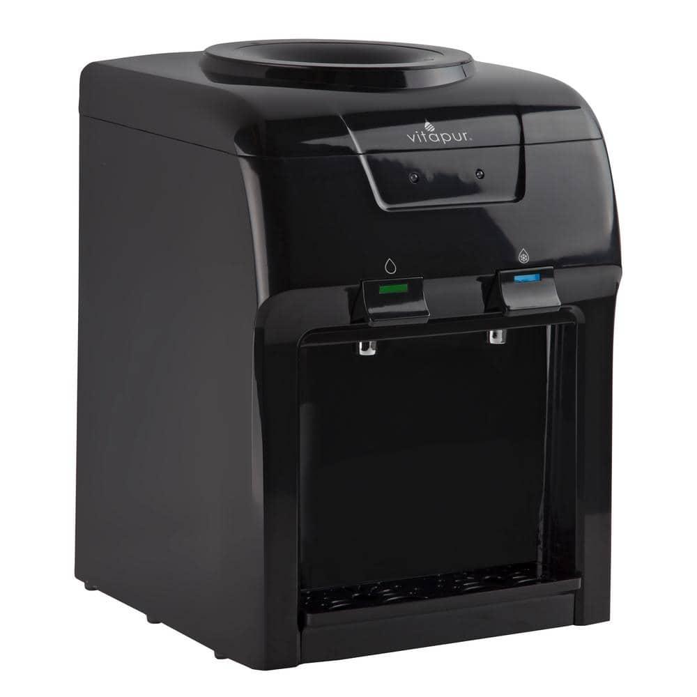 vitapur Vitapur Black Countertop Top Loading Electric Water Dispenser