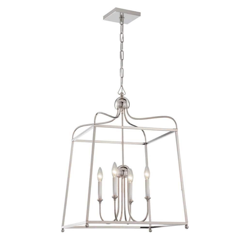 Crystorama Lighting - Four Light Chandelier - Chandelier - Sylvan - Four Light