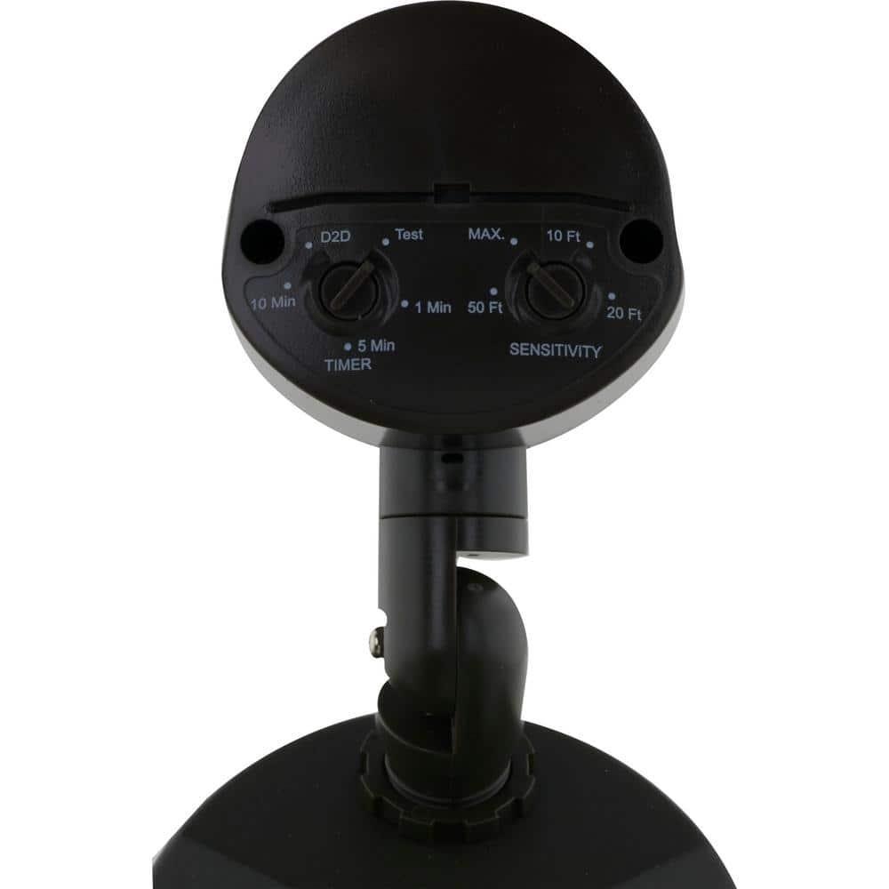 Nuvo 2 - Head LED Hardwired Dusk to Dawn Outdoor Security Flood Light with Motion Sensor