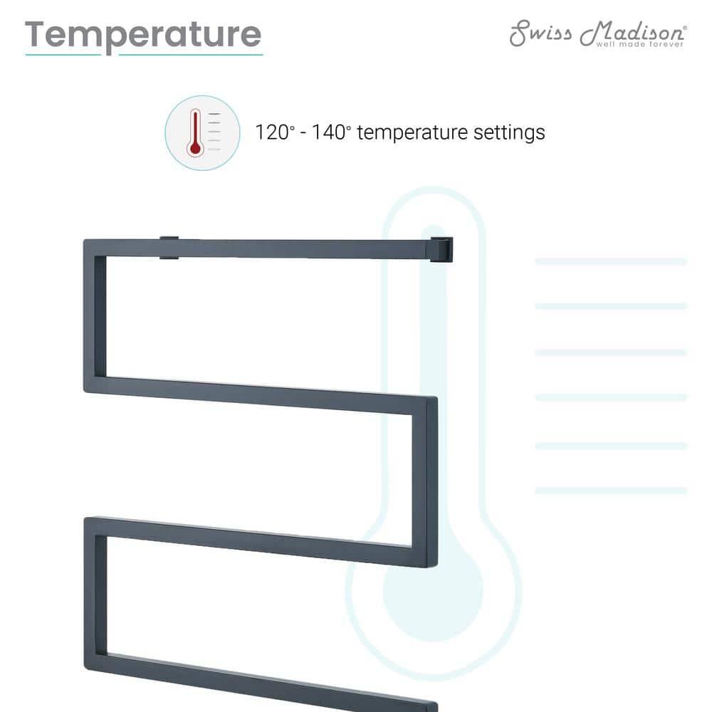 Voltaire 5-Bar Electric Towel Warmer