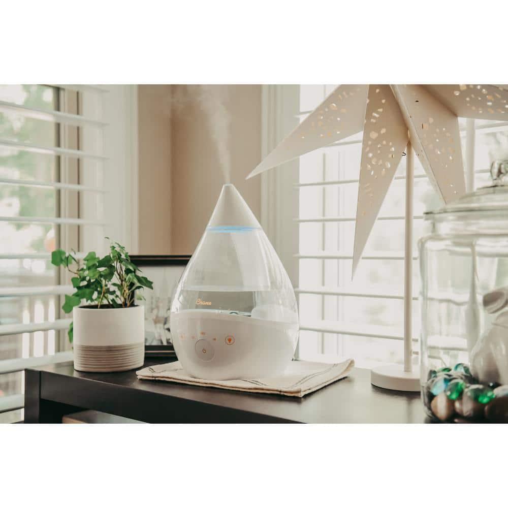 Crane USA Drop 2.0 , 4-in-1 Cool-Mist Humidifier with Aroma Tray & Sound Machine