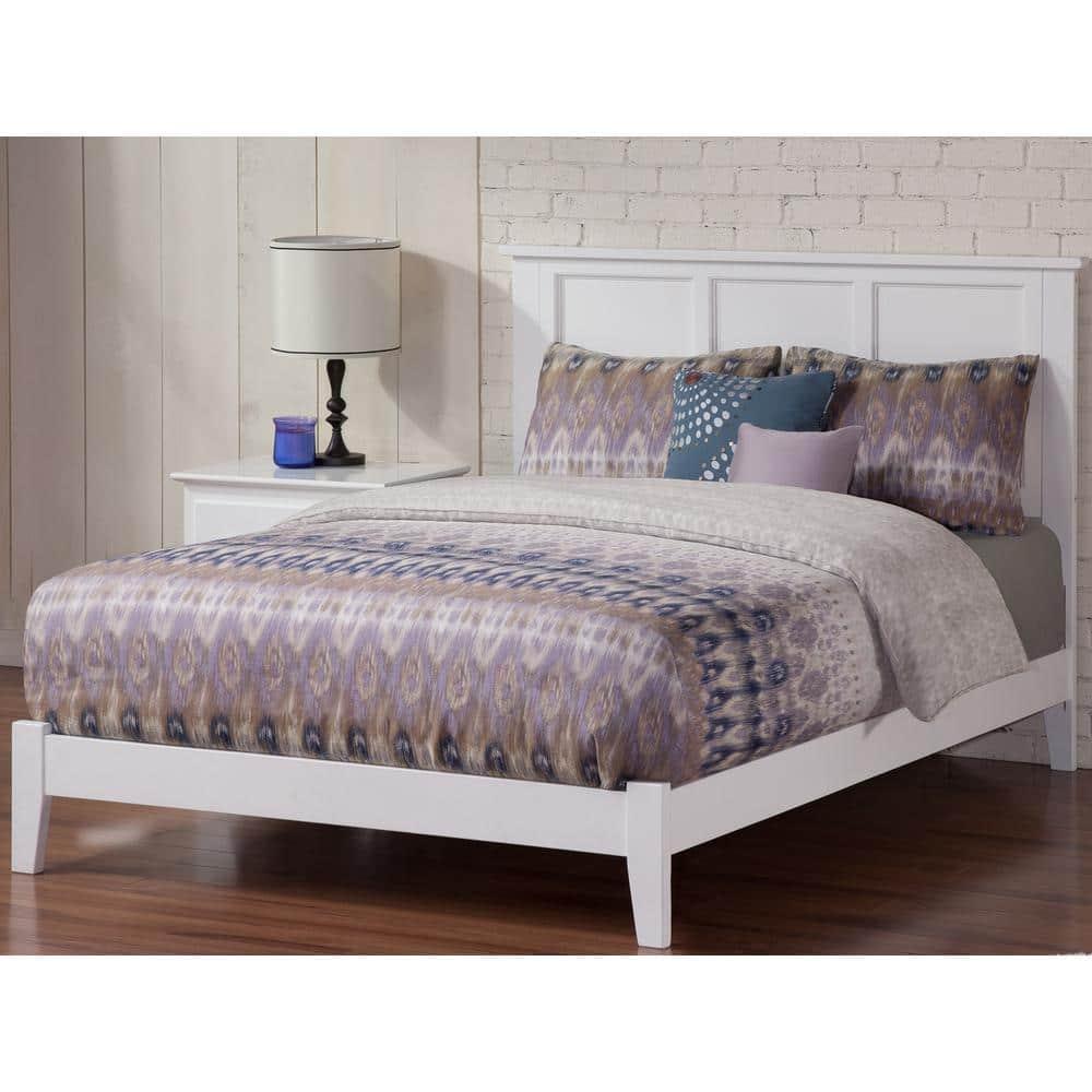 AFI Furnishings Madison Low Profile Platform Bed Q WH