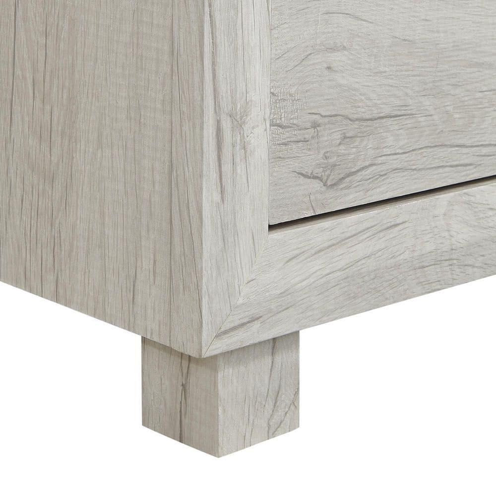 Picket House Furnishings Tarrant 2-Drawer Nightstand with USB in White