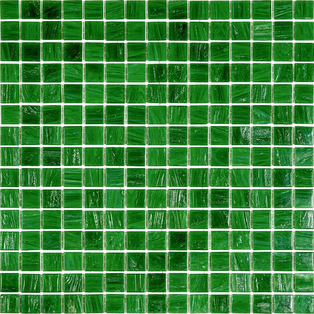 Celestial 0.8" x 0.8" Glass Grid Mosaic Wall & Floor Tile