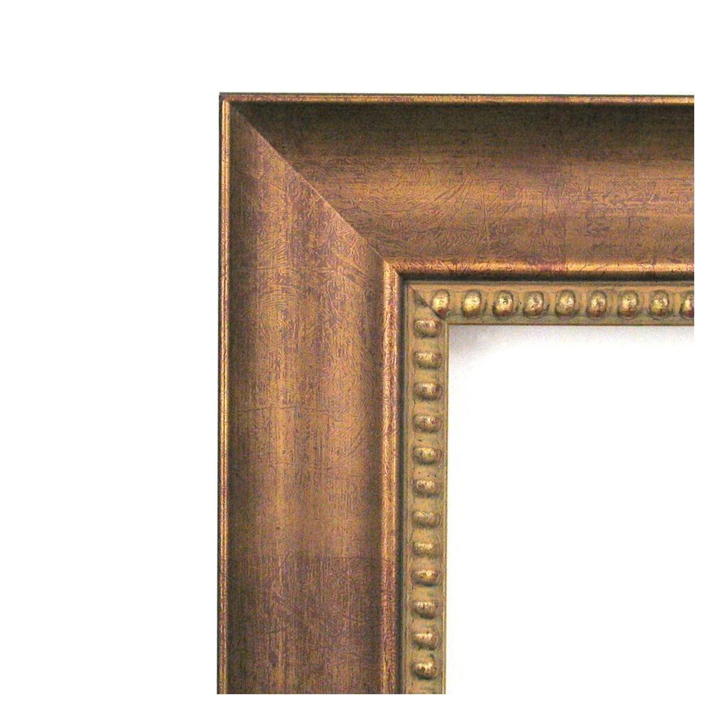 Amanti Art Manhattan Bronze Narrow Wood Picture Frame Opening Size 11x14 in.