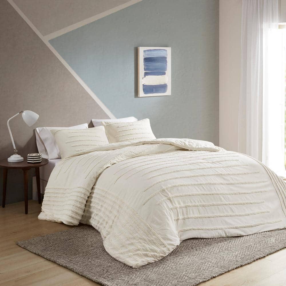 Intelligent Design Mercer Cotton Chenille Duvet Cover Set