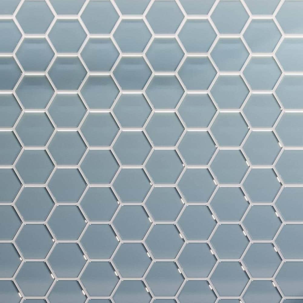 3" Beehive 10.25in.x11.75in. Glass Mosaic Tile