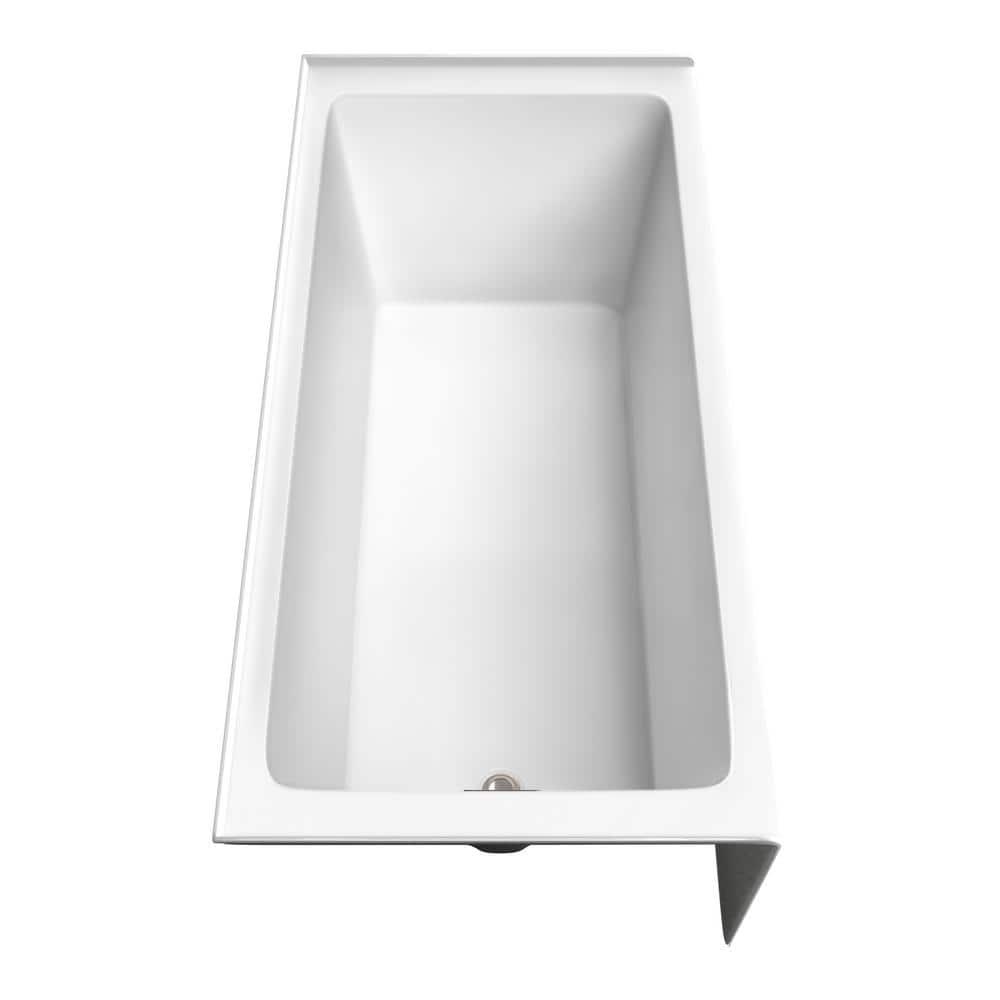 Grayley 66'' x 32'' Alcove / Tile In Soaking Acrylic Bathtub