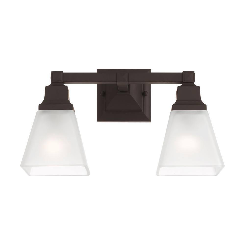 Livex Lighting Mission 2 - Light Vanity in  Polished Chrome
