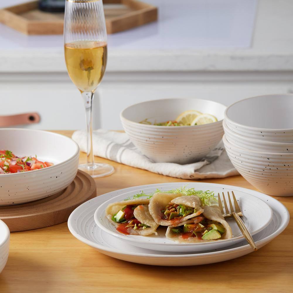 Stone Lain Lauren 16-Piece Dinnerware Set Stoneware