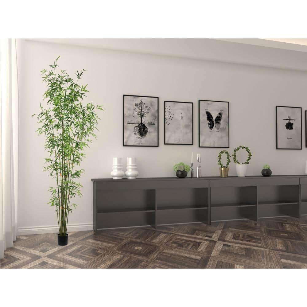 Birch Lane™ Kimmell 96'' Faux Bamboo Plant in Pot