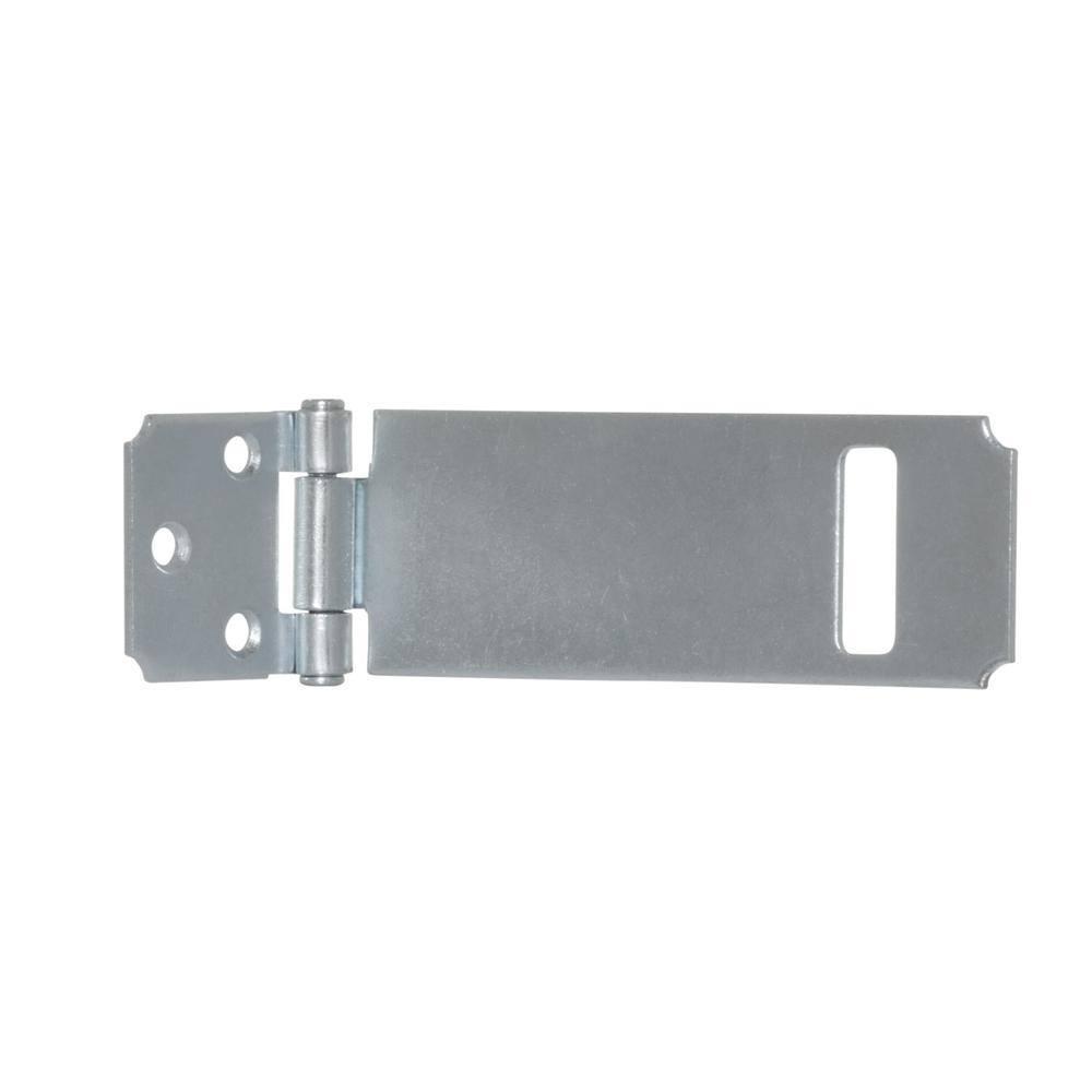Everbil 4-1/2 in Zinc-Plated Adjustable Staple Safety Hasp Gate Door Cabinet 15124