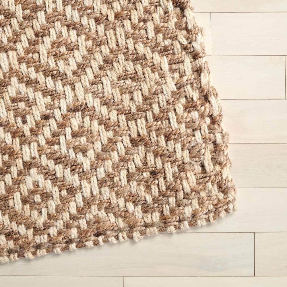 Martha Stewart Rugs Martha Stewart Hand Woven Jute Geometric Rug