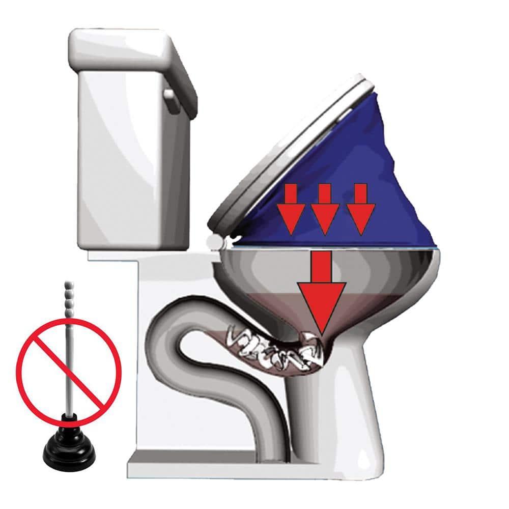 PlungeMAX Toilet Plunger 24 in. D