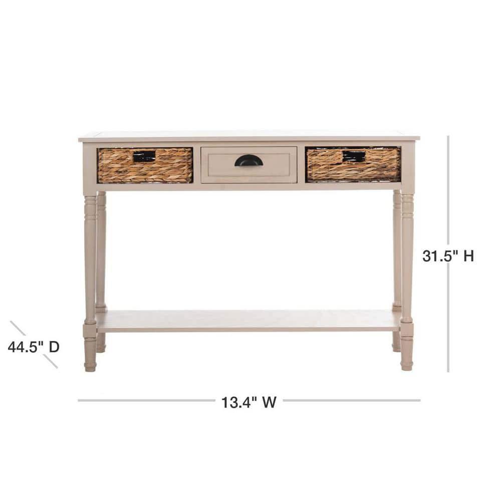 Christa Console - AMH5737D - Gray - Safavieh Couture