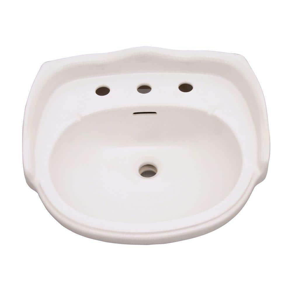 Barclay Barclay Victoria 21.75'' Vitreous China Oval Bathroom Sink with Overflow 3-758BQ