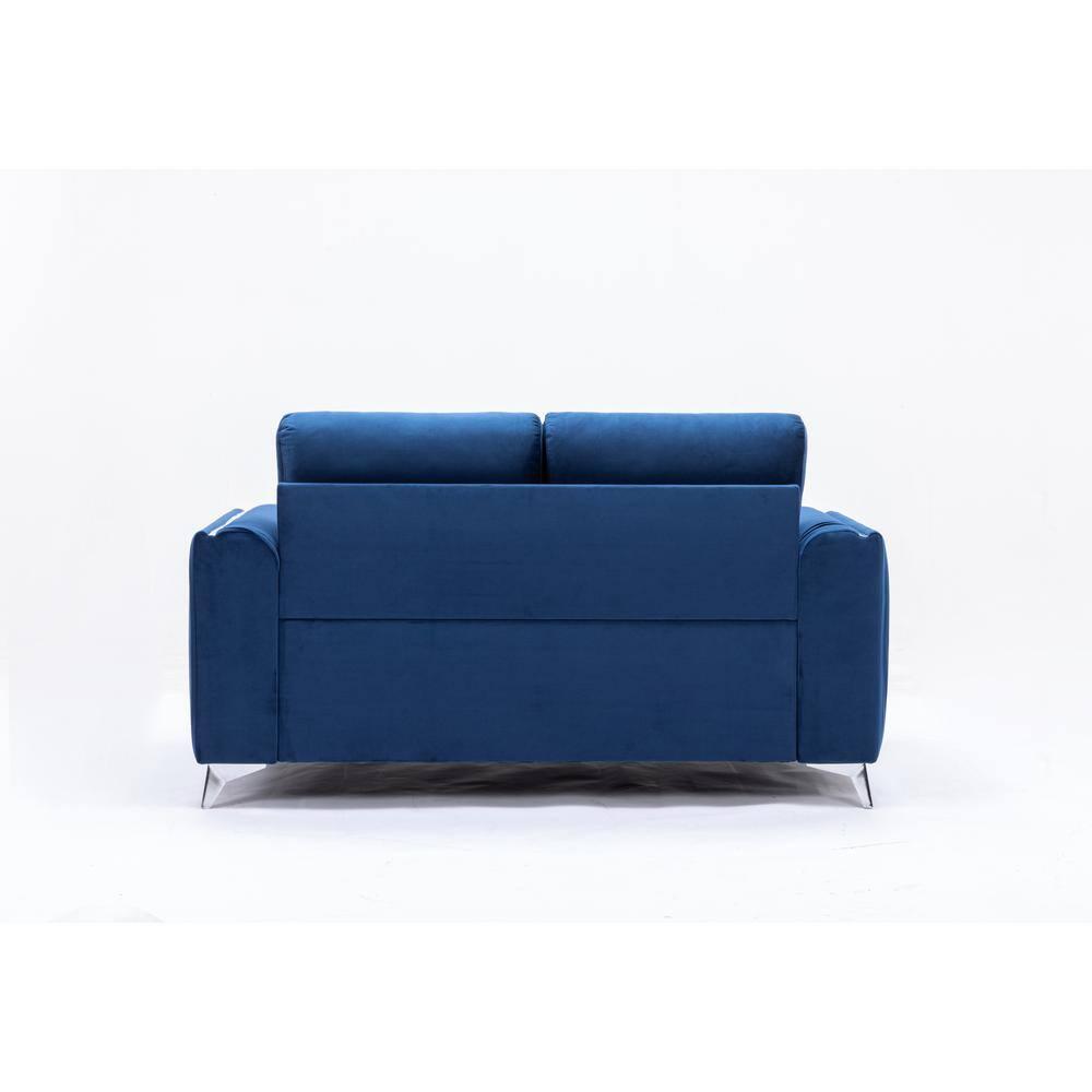Acme Furniture 91" Wenona Sofa Blue Velvet