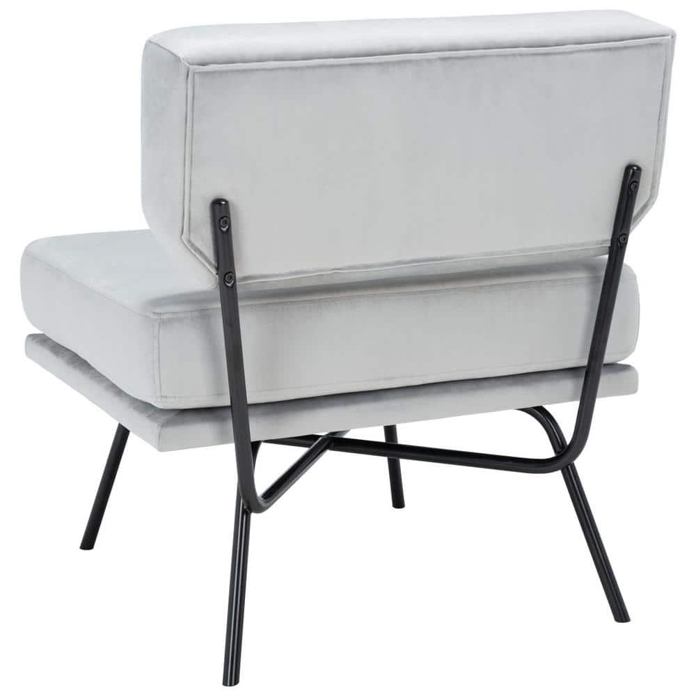 Kermit Accent Chair - ACH6210 - Grey/Black - Safavieh