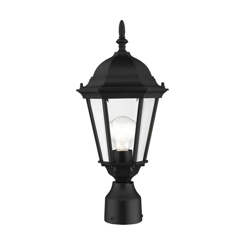 Livex Lighting Hamilton 1 - Light Post Light in  Textured Black
