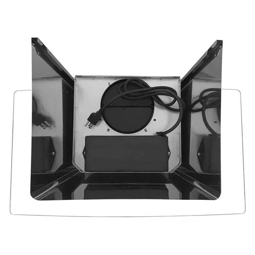 36 in. Vista Collection Ductless Wall Mount Range Hood, Touch Controls, LED Lights, Stainless Steel