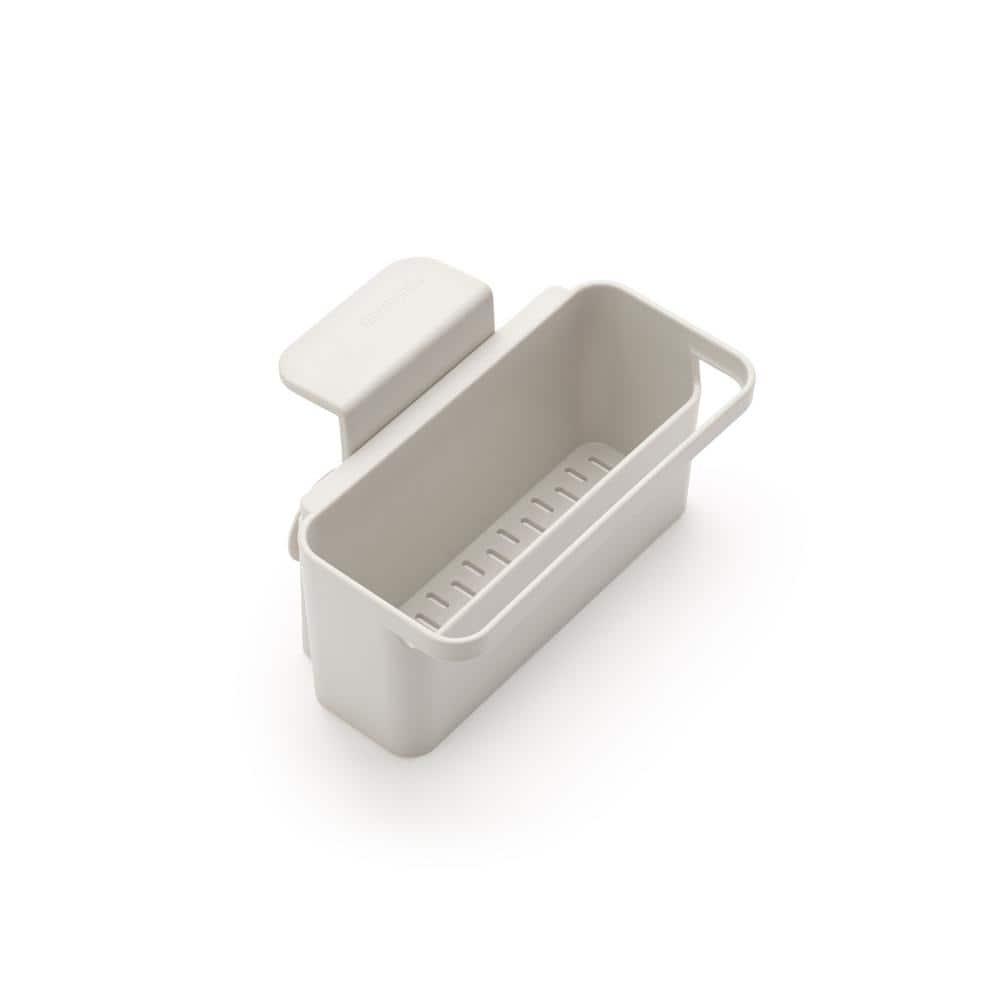 Sinkside In-Sink (Light Gray) Plastic Organizer (with Suction Cups)
