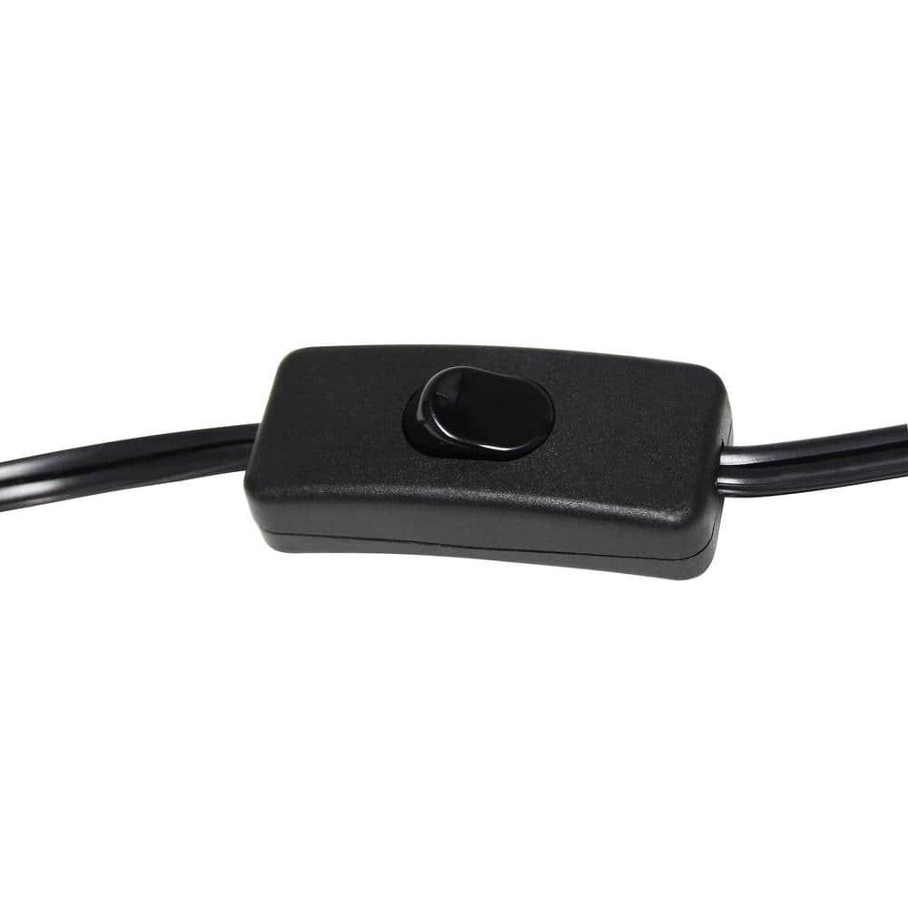 Modern Iron Desk Lamp with USB Port and Glass Shade Antique Brass Finish - Lalia Home: ETL Listed, No Assembly, Edison Bulb Compatible