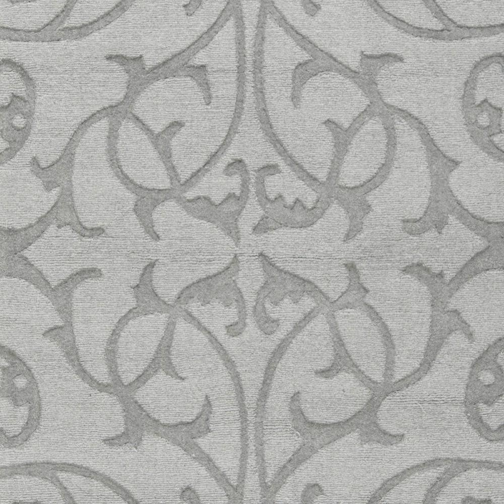 Impressions IM341 Hand Loomed Area Rug - Grey - 6'x9' - Safavieh.