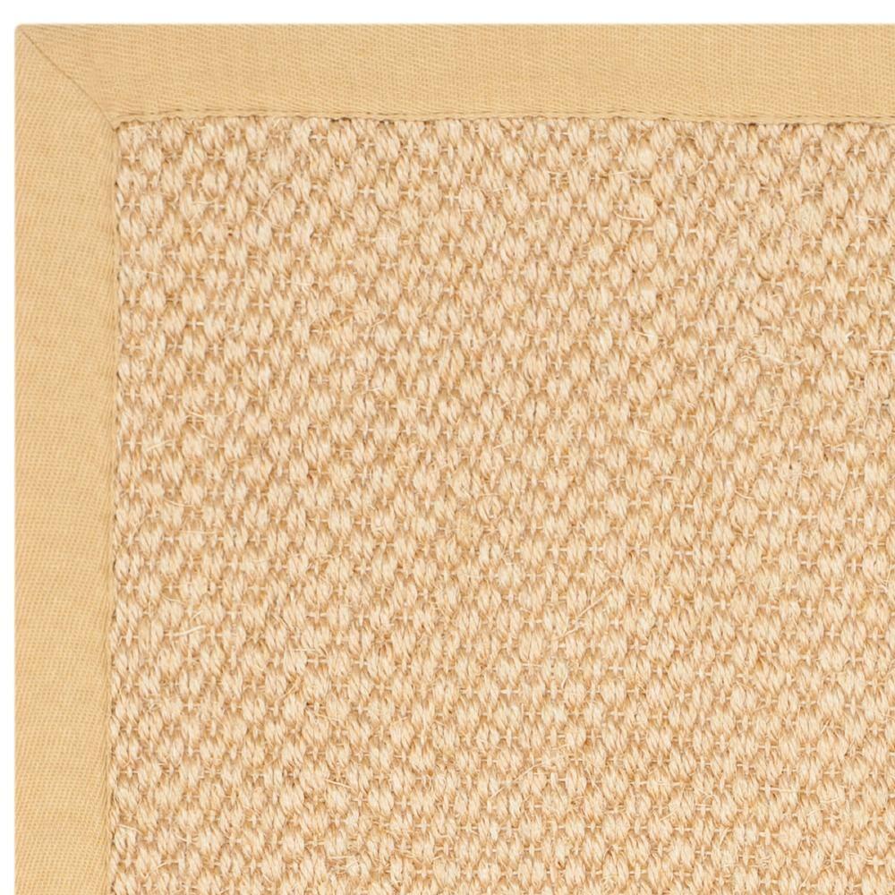 Natural Fiber NF443 Power Loomed Accent Rug - Maize/Wheat - 2'6"x4' - Safavieh.