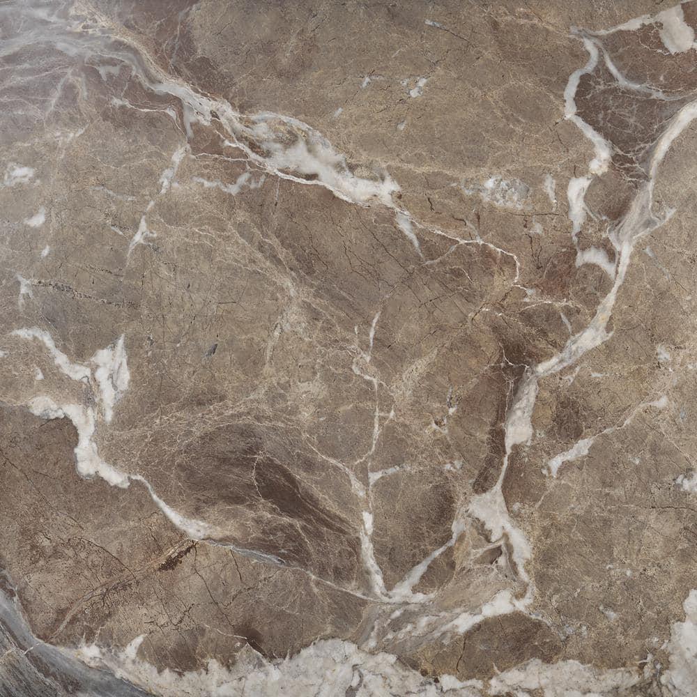 Signature 47.24 In. X 47.24 In. Marble Look Satin Porcelain Floor And Wall Tile (30.98 Sq. Ft. / Case)