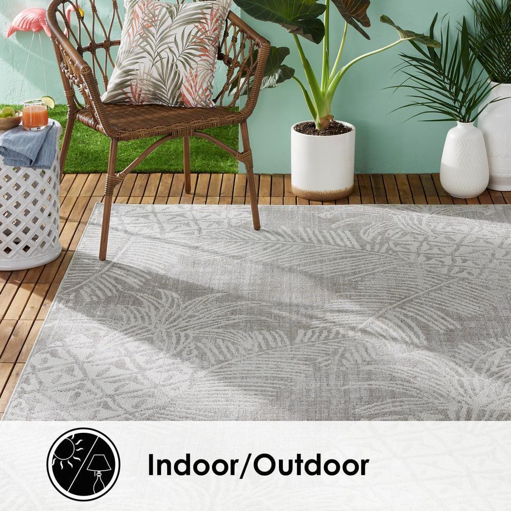 Tommy Bahama Malibu Pineapple Taupe Indoor / Outdoor Area Rug