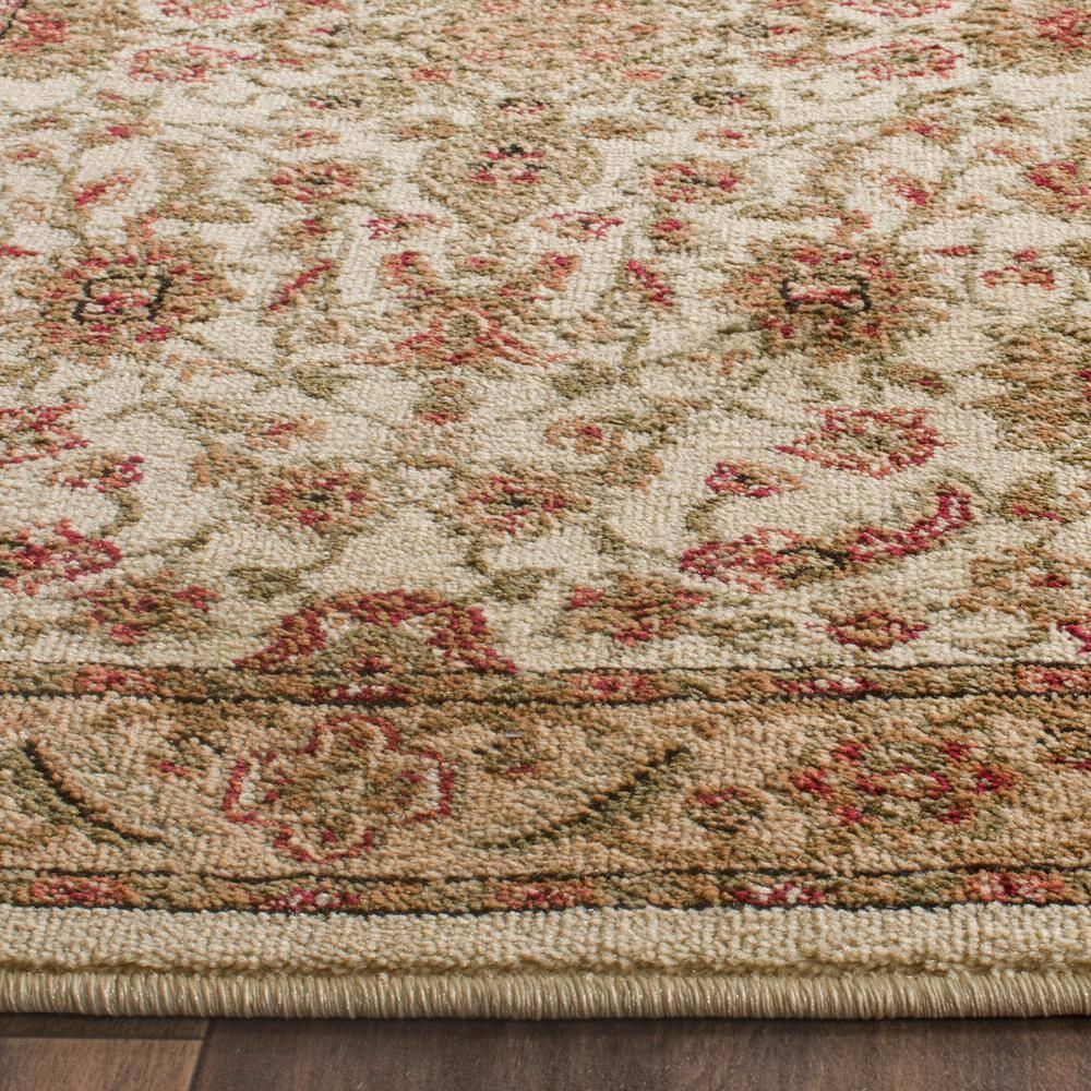 Lyndhurst LNH212 Power Loomed Area Rug - Ivory/Ivory - 6'x9' - Safavieh