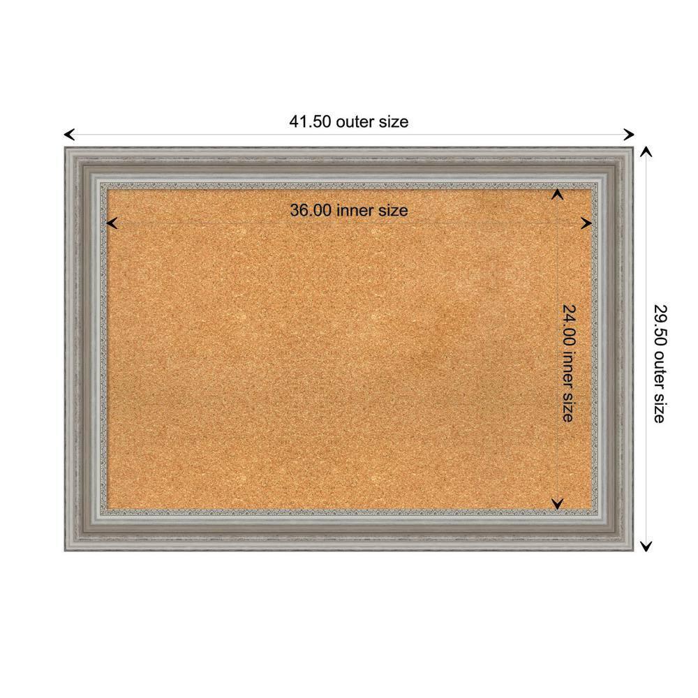 Amanti Art Parlor Wall Cork Small Bulletin Board