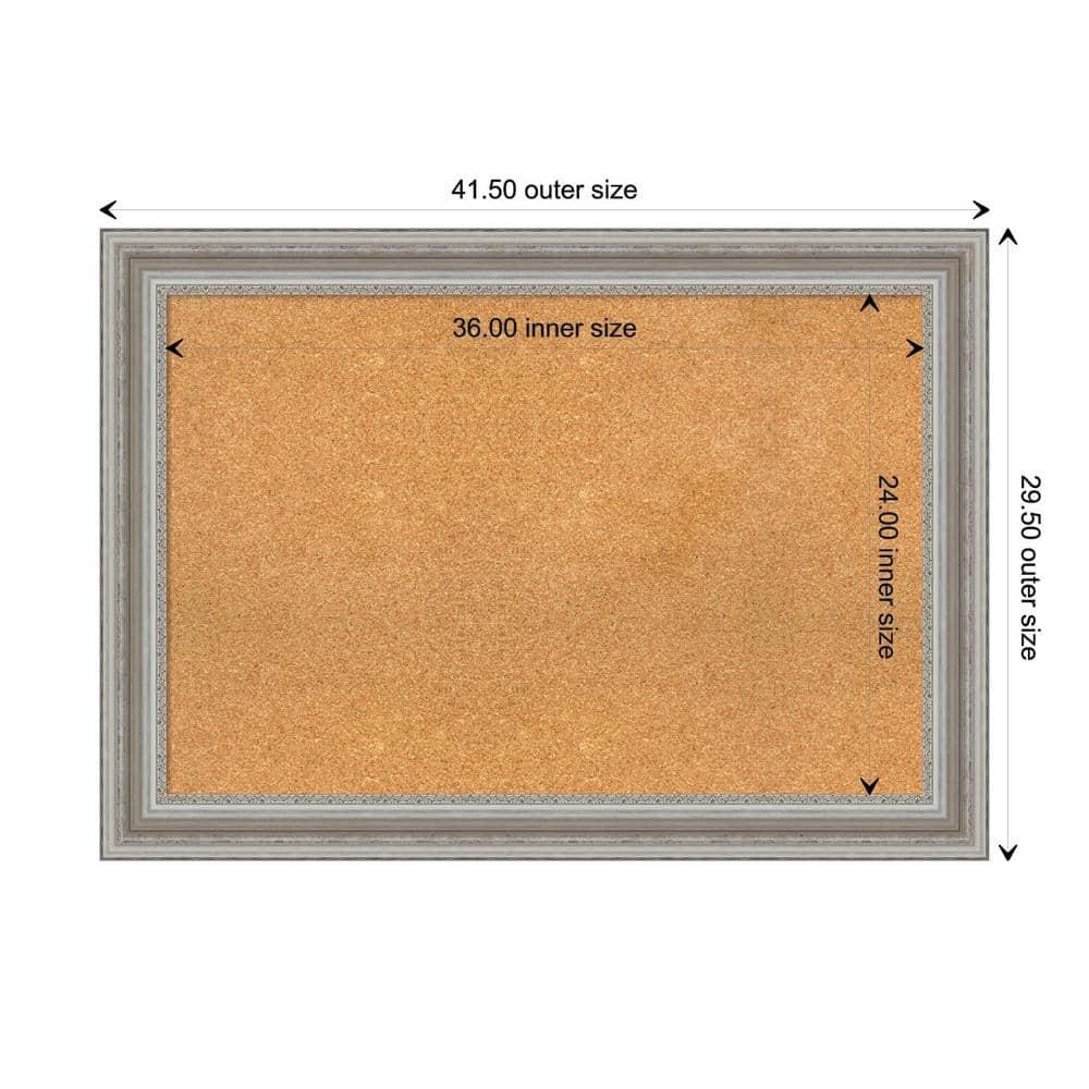 Amanti Art Parlor Wall Cork Small Bulletin Board