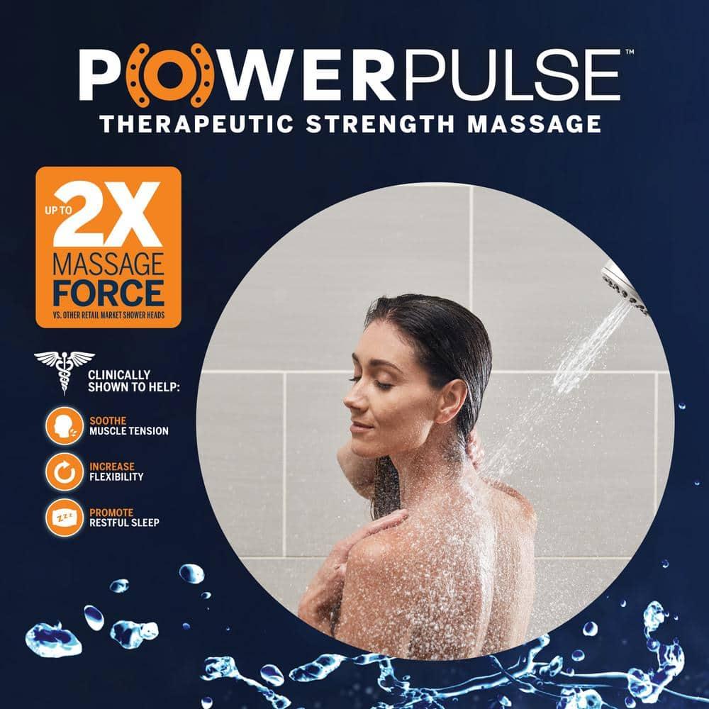 Waterpik PowerPulse Massage HairCare+ Hand Held Shower Head
