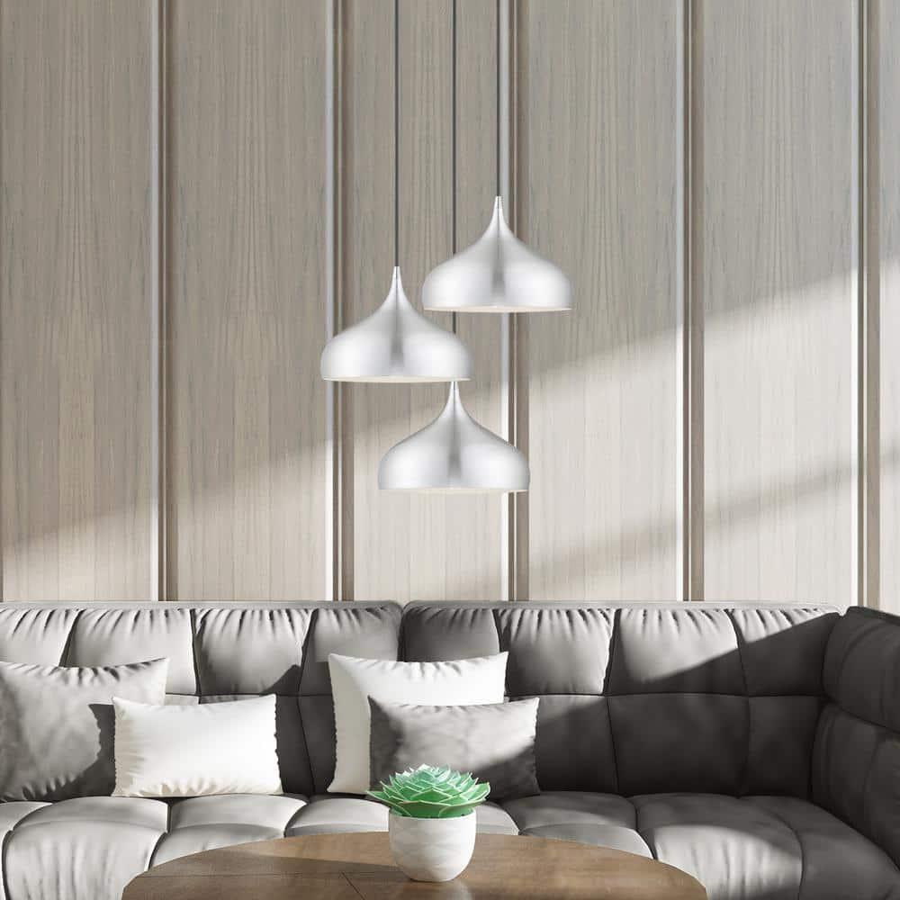 Livex Lighting Amador 1 - Light Pendant in  Brushed Aluminum