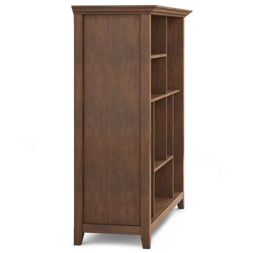 Simpli Home Multi Cube Bookcase And Storage Unit In Rustic Natural Aged Brown