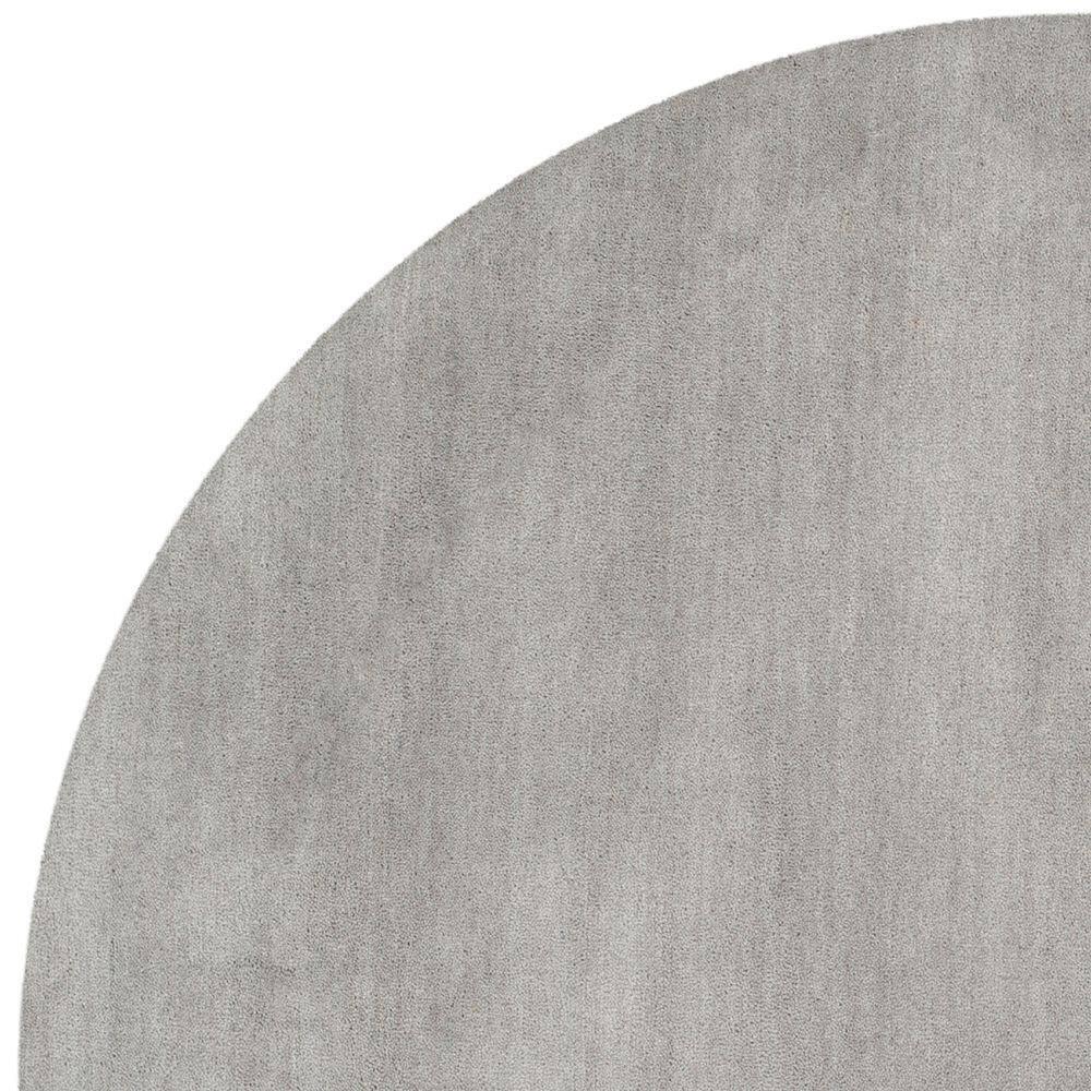 Himalaya HIM610 Handmade Area Rug - 8' Round - Grey - Safavieh