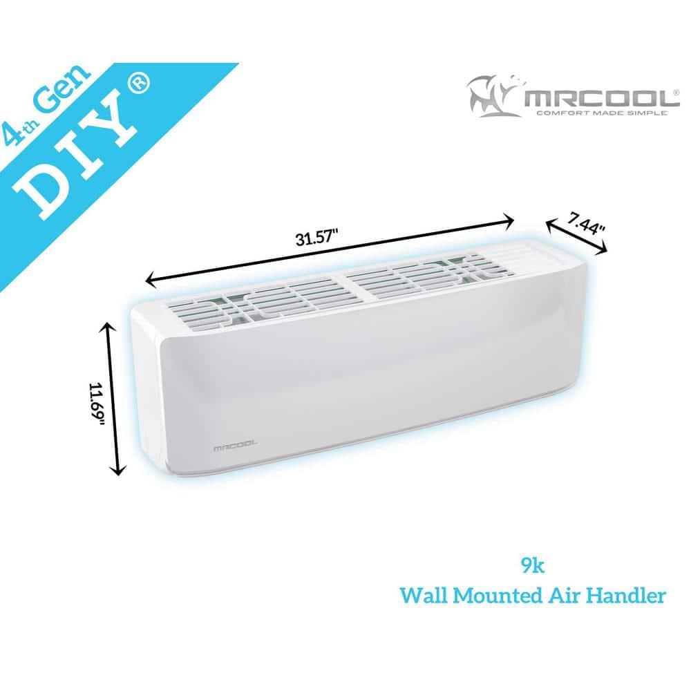 MRCOOL DIYM227HPW00C07 DIY Multi-Zone Series Ductless Heat Pump, White