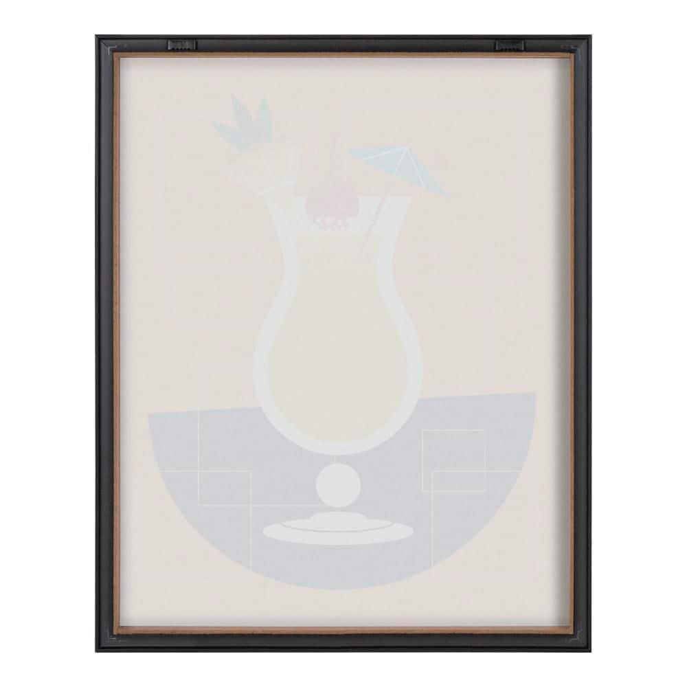 Kate and Laurel Blake " Bright Colorful Bar Drink " Painting Print