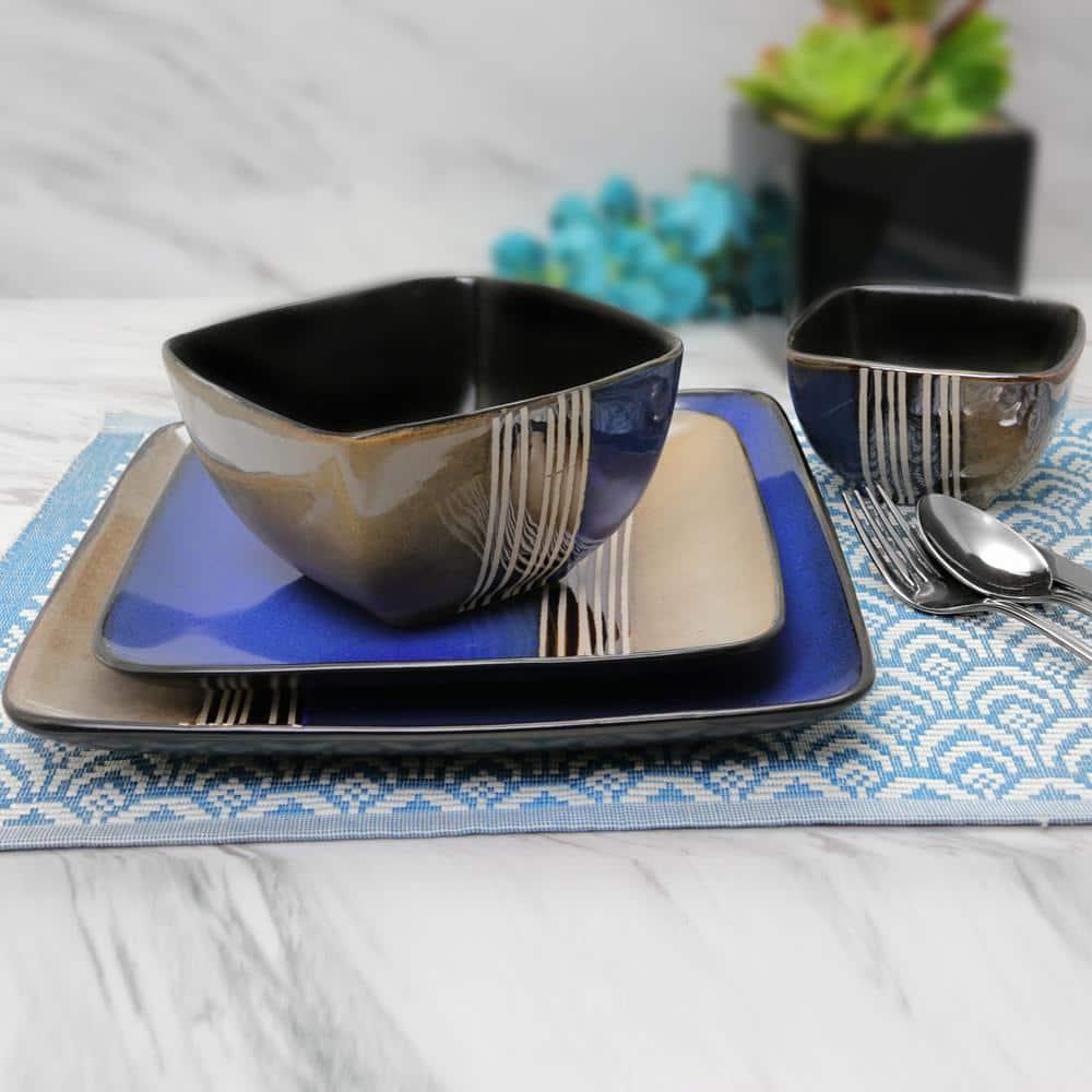 Winston Porter Garley 16 Piece Stoneware Dinnerware Set - Service for 4