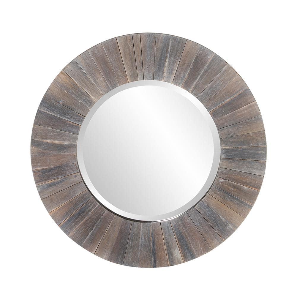 Highland Dunes Mourya Solid Wood Mirror
