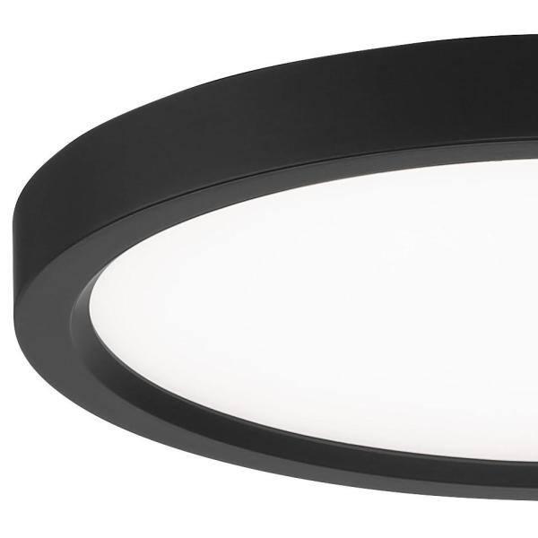 11 Inch 20W 1 Led Round Flush Mount-Coal Finish Minka Lavery 711-66A-L