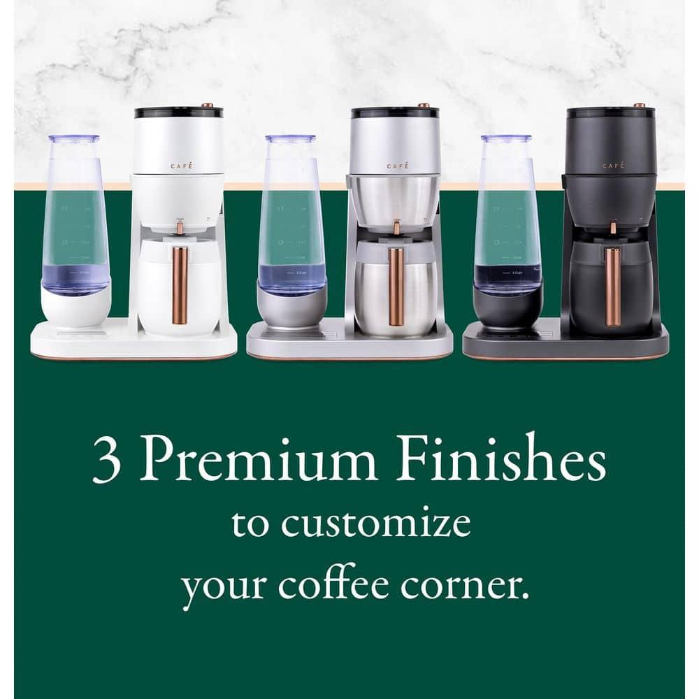 Café ™ Matte White Specialty Grind and Brew Coffee Maker