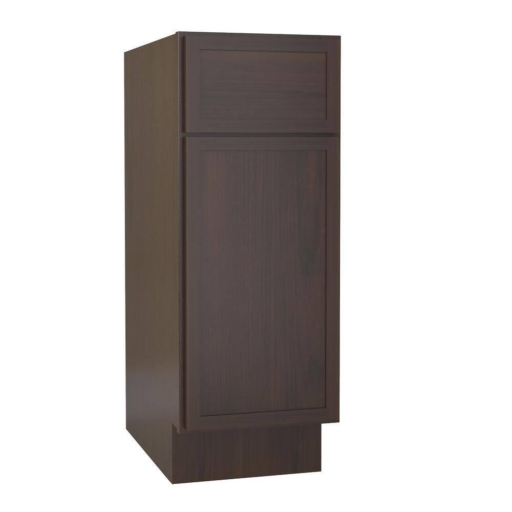 12" W Birch Plywood Freestanding Single Base Storage Cabinet